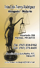 Ivan Luis Torres Rodriguez • Abogado Notario • Patillas Puerto Rico