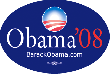 Bumper Sticker Ovalado