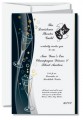 2500 Tarjeta de Invitacion Doblada 5 x 7 UV Coated 